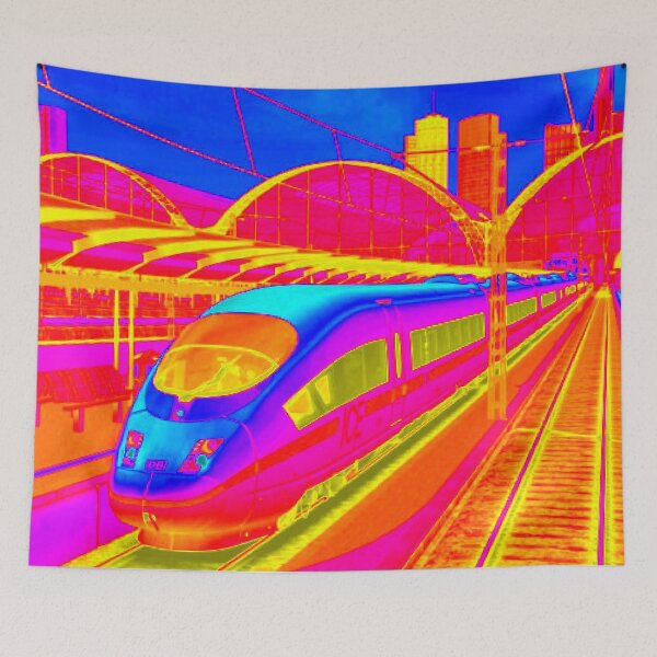 Artikelvorschau, Hochgeschwindigkeitszug der Deutschen Bahn entworfen und verkauft von BastiansDesigns.