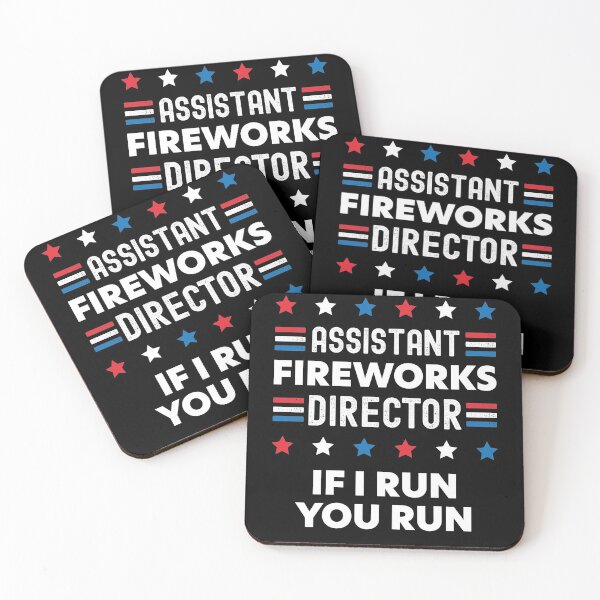 Item preview, Assistant Fireworks Director Funny 4th of July Fireworks Design designed and sold by justjonboy.