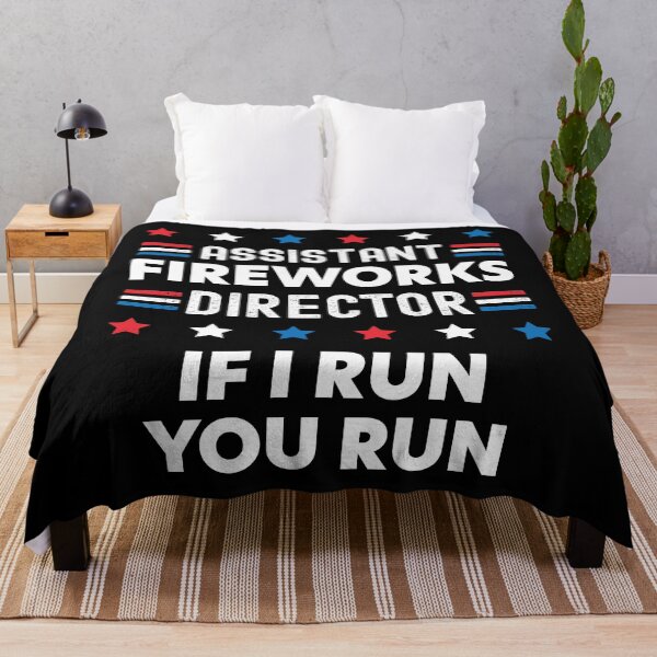 Item preview, Assistant Fireworks Director Funny 4th of July Fireworks Design designed and sold by justjonboy.