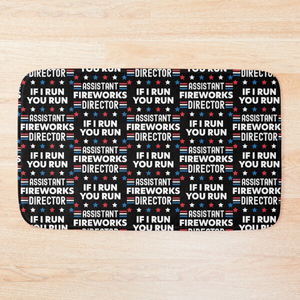Item preview, Assistant Fireworks Director Funny 4th of July Fireworks Design designed and sold by justjonboy.