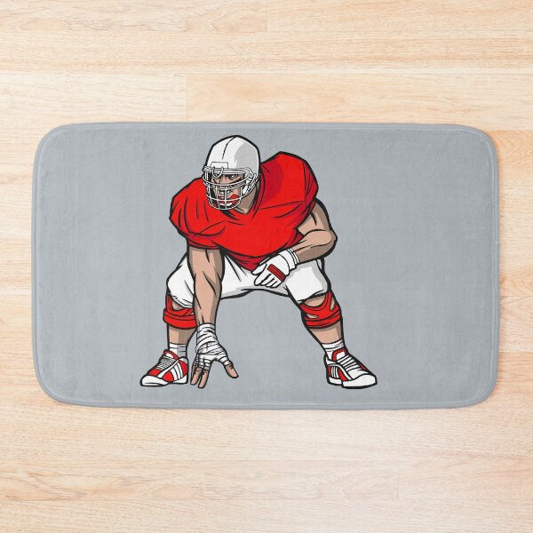 Item preview, Red & White Football Player designed and sold by SLAG-Creative.