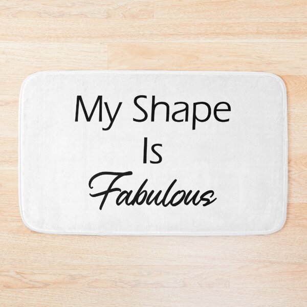 Item preview, My Shape Is Fabulous, Workout Clothes, Womens Clothes, Funny t shirts, funny workout shirts,  designed and sold by DAM Creative ⭐⭐⭐⭐⭐.
