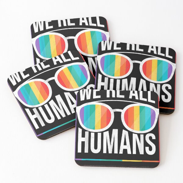 Item preview, LGBT Pride Rainbow We're All Humans designed and sold by IrvingMorales.
