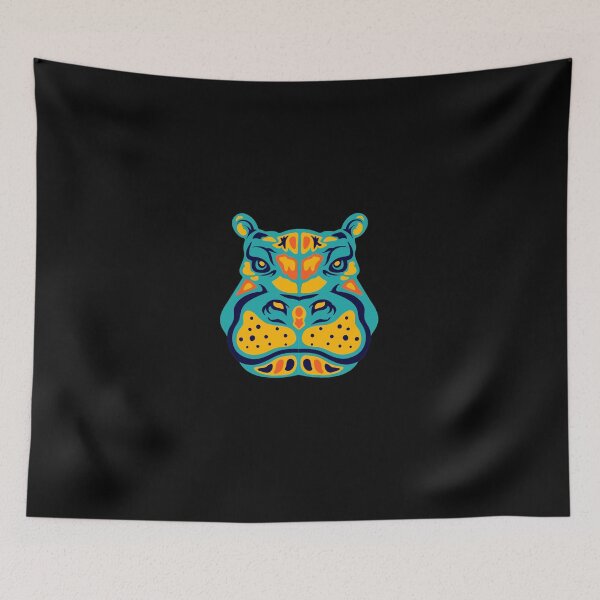 Item preview, Hippo Illustration designed and sold by MIDDLX.