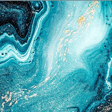 Vorschaubild zum Design Teal Türkis - ästhetischer Kunstdruck von WallStreet Arts