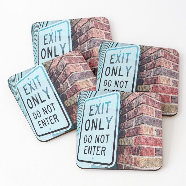 Item preview, Exit Only Street Sign designed and sold by HeuringGallery.