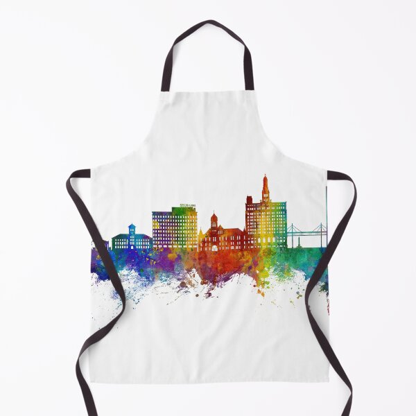 Item preview, Davenport Iowa Skyline designed and sold by ArtPrints.
