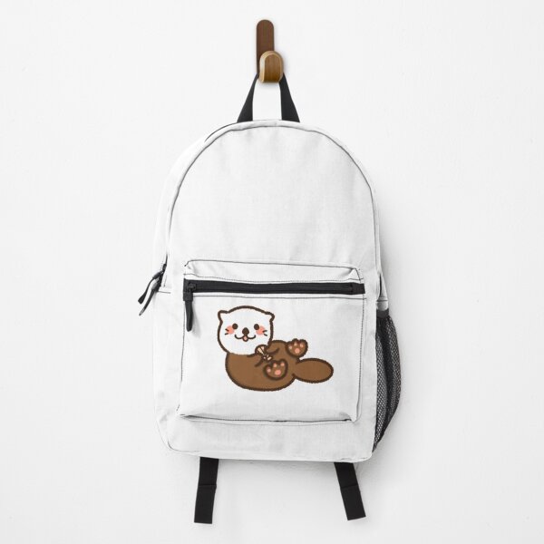 Item preview, Kawaii baby sea otter lying on it's back designed and sold by GLwithUs.