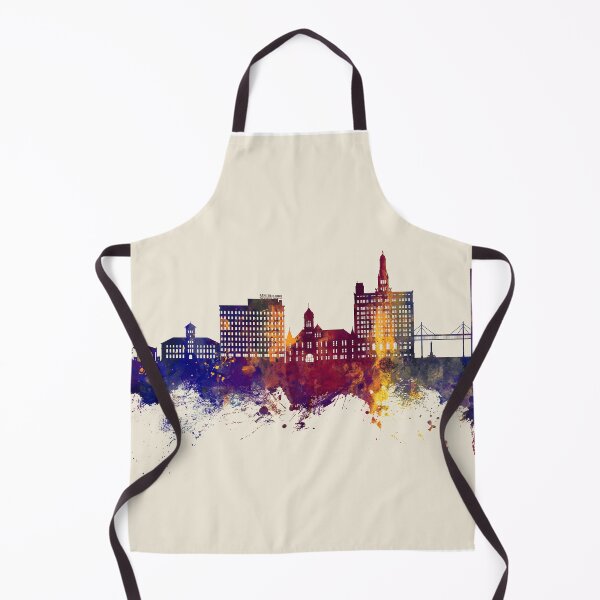 Item preview, Davenport Iowa Skyline designed and sold by ArtPrints.