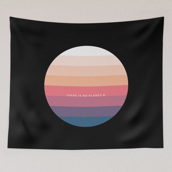 Item preview, Minimal Sunset - There is No Planet B designed and sold by MartineMeeka.
