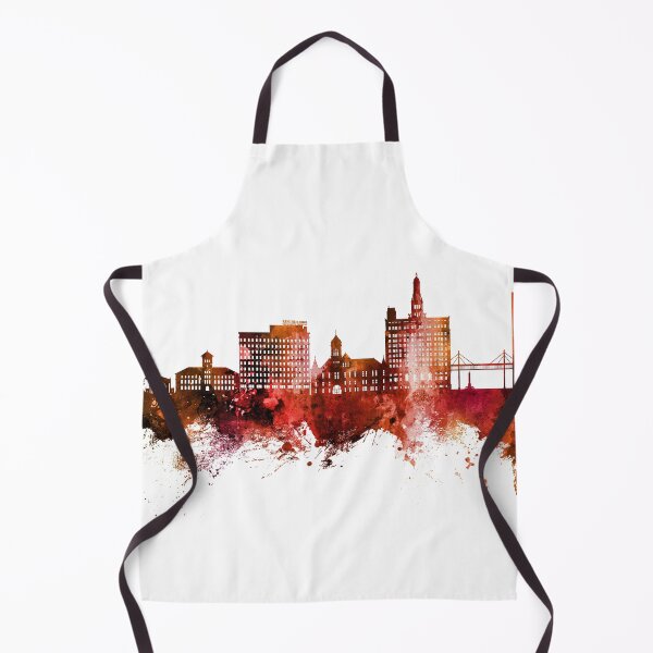Item preview, Davenport Iowa Skyline designed and sold by ArtPrints.