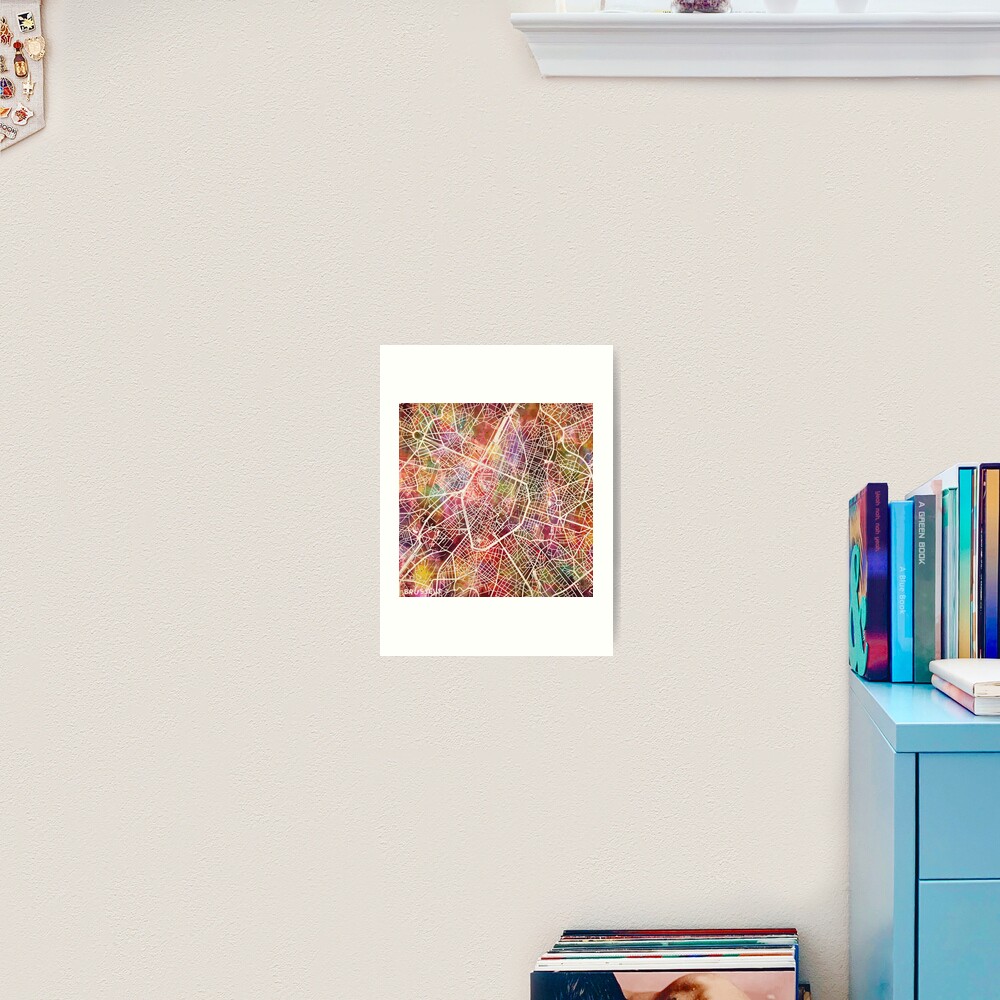 Item preview, Art Print designed and sold by MapMapMaps.