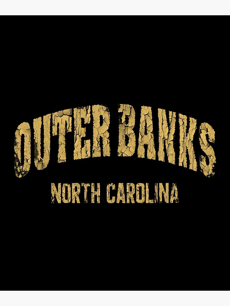 "Outer Banks North Carolina NC Vintage" Poster for Sale by saadnajeebnaji Redbubble
