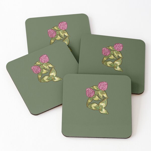 Item preview, Red Clover Art designed and sold by FrictionMaxxing.