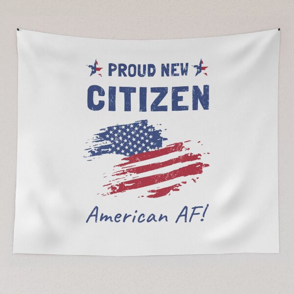 Item preview,  Proud New American Citizen. Citizenship Ceremony. designed and sold by NuttyShirt.