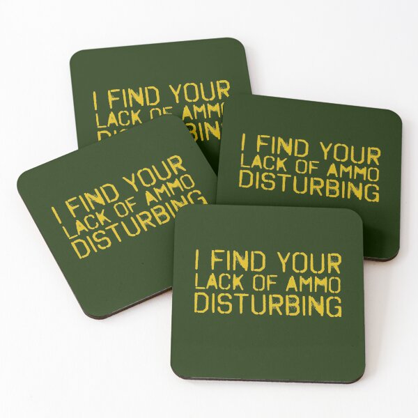 Item preview, i find your lack of ammo disturbing designed and sold by Marie Schmidt.