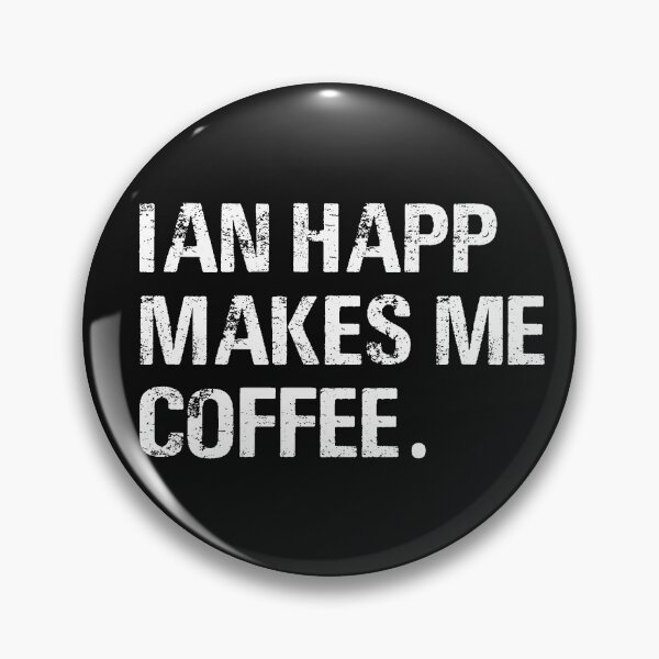 Artikelvorschau, Vintage IAN Happ macht mich Kaffee Typografie entworfen und verkauft von garniturex.