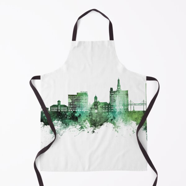 Item preview, Davenport Iowa Skyline designed and sold by ArtPrints.
