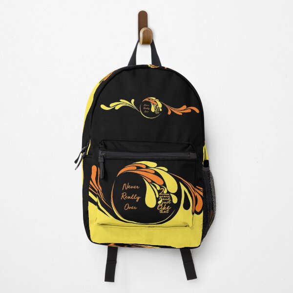 Item preview, Katy Perry Never Really Over Yellow Wave Logo Black Background designed and sold by cryaboutitnow.