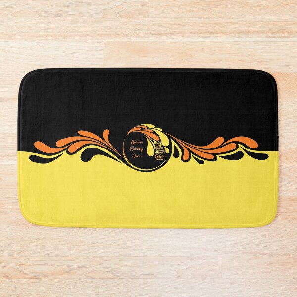 Item preview, Katy Perry Never Really Over Yellow Wave Logo Black Background designed and sold by cryaboutitnow.