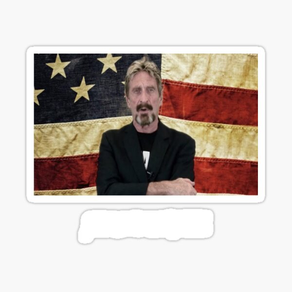 Item preview, john mcafee legend nevers die designed and sold by RBTP10.