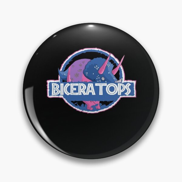 Artikelvorschau, Biceratops Bisexueller Ceratops Dinosaurier LGBT Pride entworfen und verkauft von Dressed For  Duty.