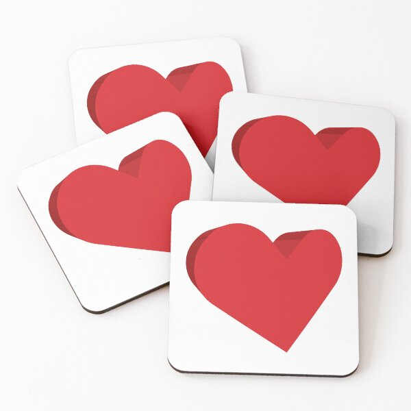 Item preview, 3D Red Heart Image Merch designed and sold by PopPucks.