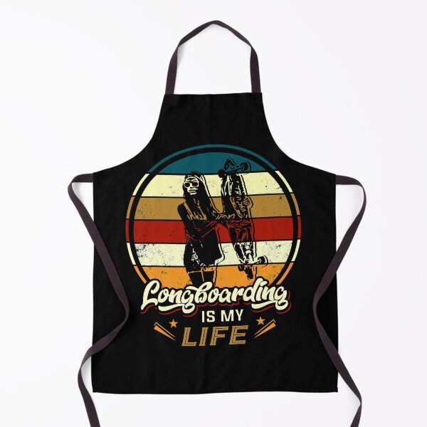 Item preview, Longboarding Woman with Sun Set in Red and Blue designed and sold by INTROVERT-STORE.