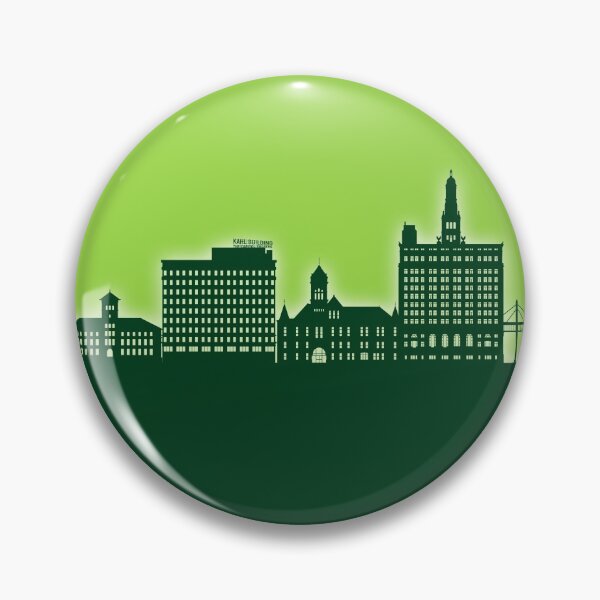 Item preview, Davenport Iowa Skyline designed and sold by ArtPrints.