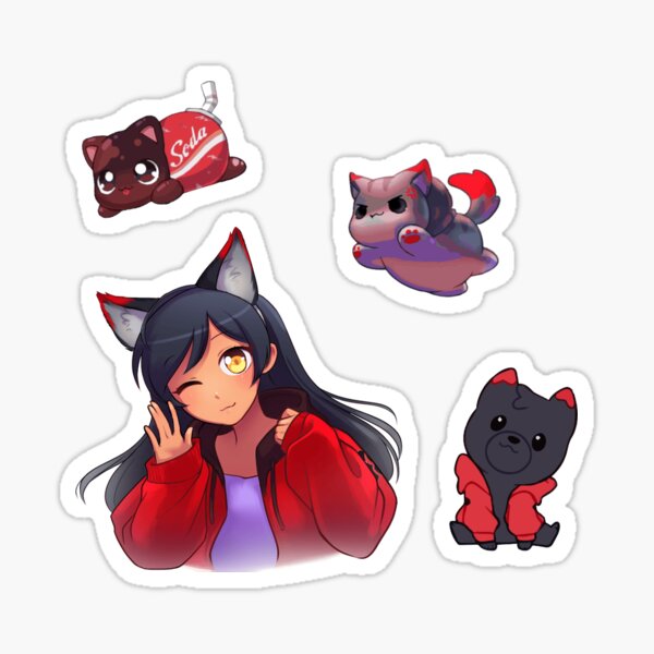 Aphmau Meow Sticker Pack Sticker