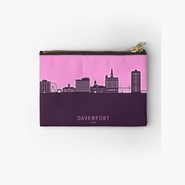 Item preview, Davenport Iowa Skyline designed and sold by ArtPrints.