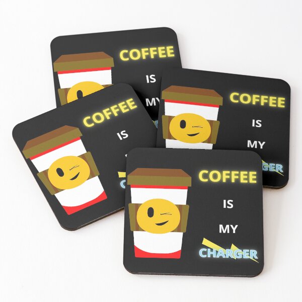 Item preview, Coffee is my charger designed and sold by PRB1989.