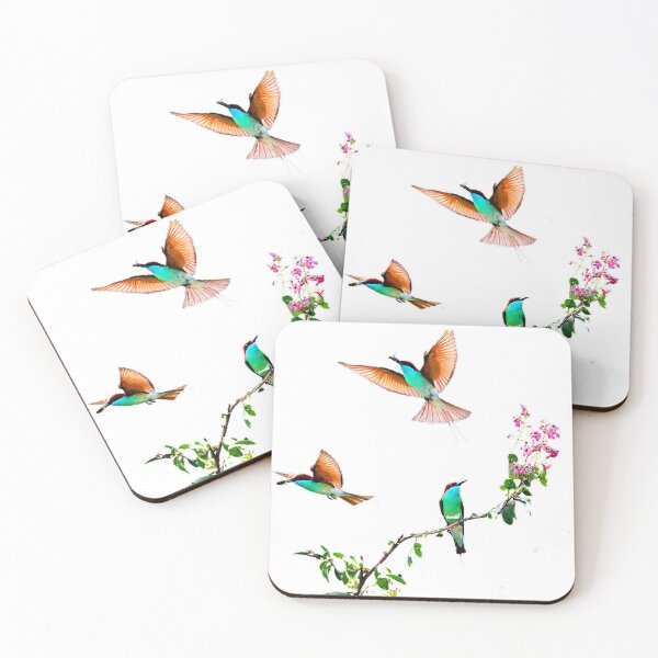 Item preview, The blue-throated bee-eater (Merops viridis) is a medium-sized bird with a body length of 26-28 cm designed and sold by zenger2021.