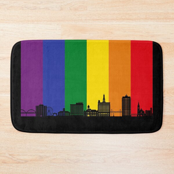 Item preview, Davenport Iowa Skyline designed and sold by ArtPrints.