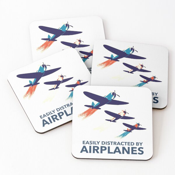 Item preview, Easily distracted by airplanes designed and sold by projectfun.