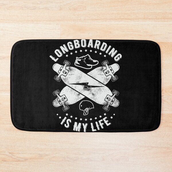 Item preview, Longboarding is my life designed and sold by INTROVERT-STORE.