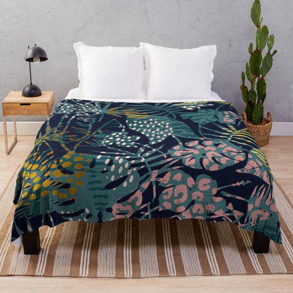 Item preview, Green Leaves With Leopard And Tiger Print designed and sold by FranzNCandy.