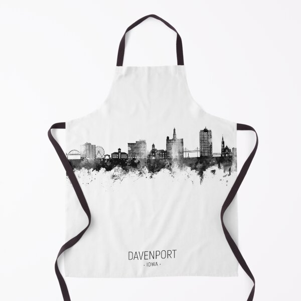 Item preview, Davenport Iowa Skyline designed and sold by ArtPrints.