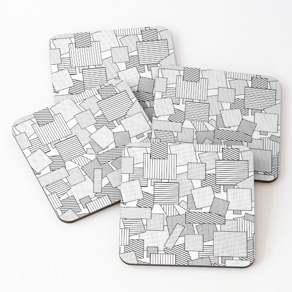 Item preview, Checkered Raster White Background designed and sold by CatKing-Design.