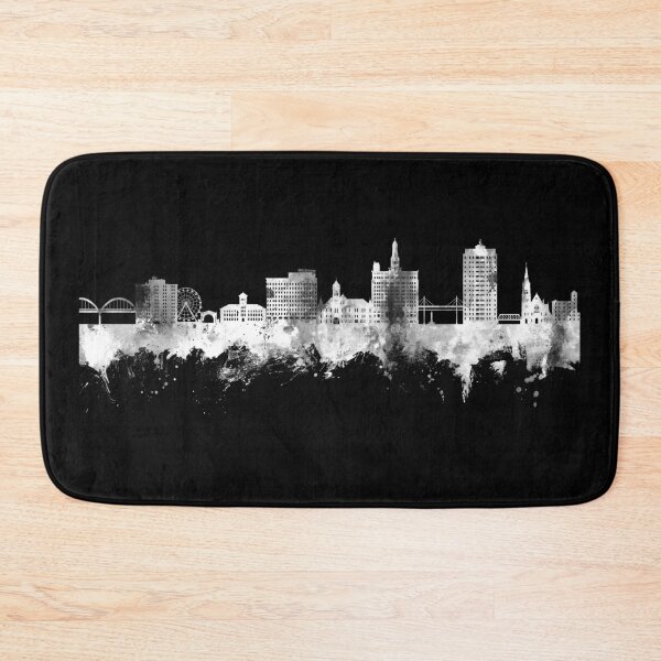 Item preview, Davenport Iowa Skyline designed and sold by ArtPrints.