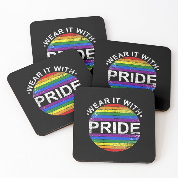 Item preview, Gay Pride Lesbian Lgbtq Rainbow Flag Wear It With Pride Lgbt designed and sold by DominicIHolland.