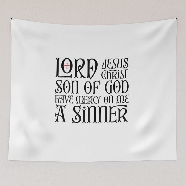 Item preview, The Jesus Prayer - Prayer of the Heart - Black designed and sold by EkromDesigns.