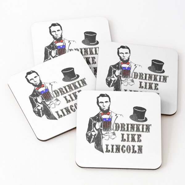Item preview, Wintage Drinking Like Lincoln Independence Day 4th July  designed and sold by BeulahHoppe.