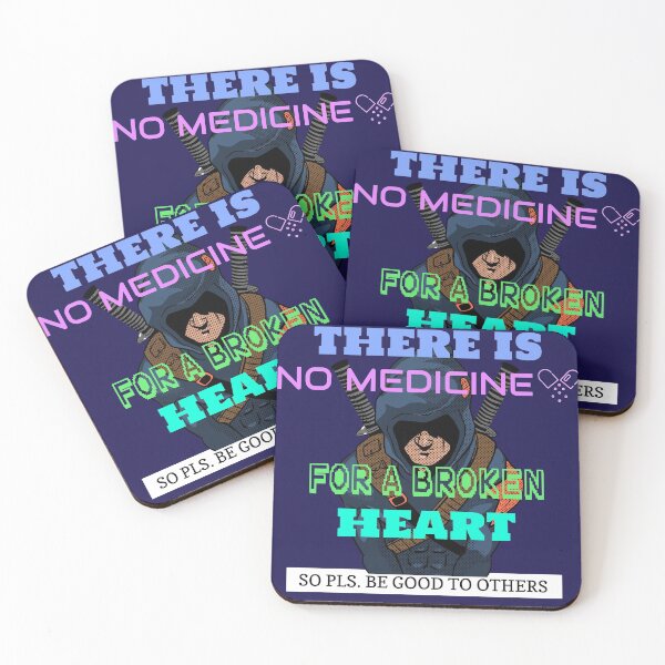 Item preview, THERE IS NO MEDICINE FOR A BROKEN HEART  designed and sold by A-shell.