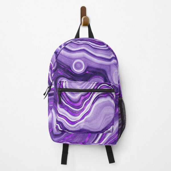 Item preview, Shades of purple glitter agate designed and sold by DesignGardenia.