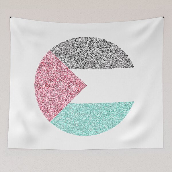 Item preview, Palestine Flag designed and sold by NonquadStudio.