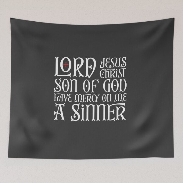 Item preview, The Jesus Prayer - Prayer of the Heart - White designed and sold by EkromDesigns.
