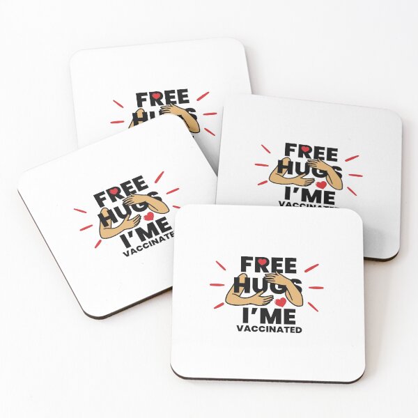 Item preview, Free Hugs I'm Vaccinated designed and sold by PrasartShop.