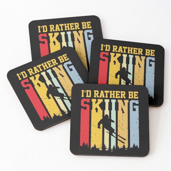 Item preview, I'd Rather Be Skiing Vintage Ski Winter Sports Gift For Skier designed and sold by Creative Angel.