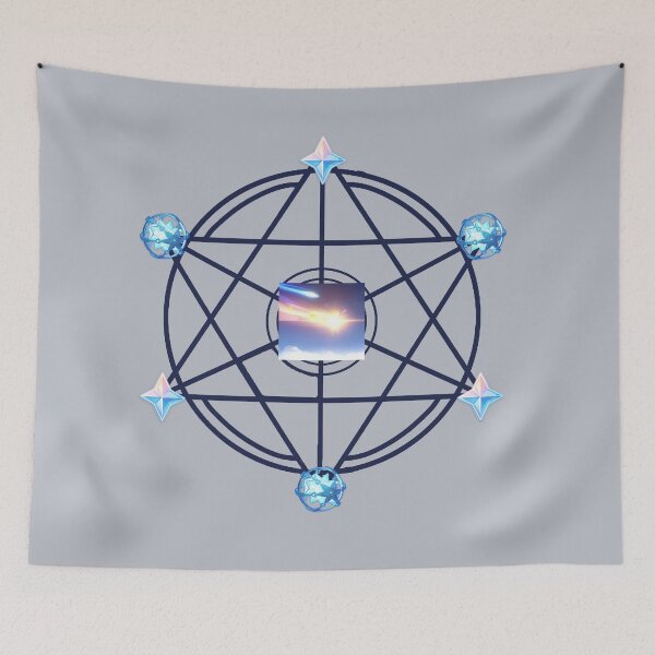 Item preview, Acquaint Fate Summoning Circle (for luck) designed and sold by Myewn.